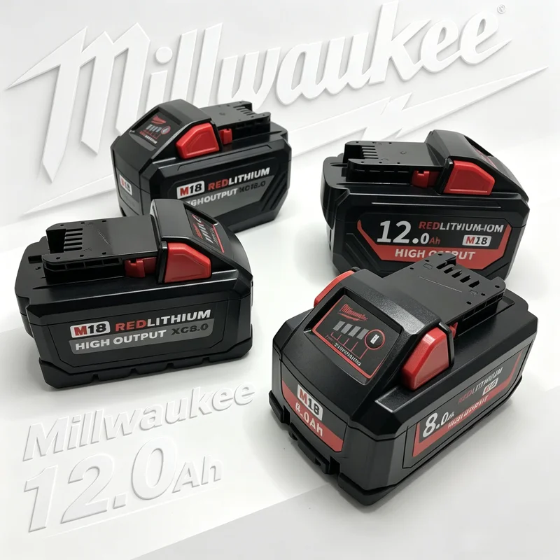 

Milwaukee 18V Genuine Battery 6.0Ah Fit for M18 Cordless Tools 2615-20 2629-20 2641-20 2701-20 & 48-11-1840 48-11-1820 Battery