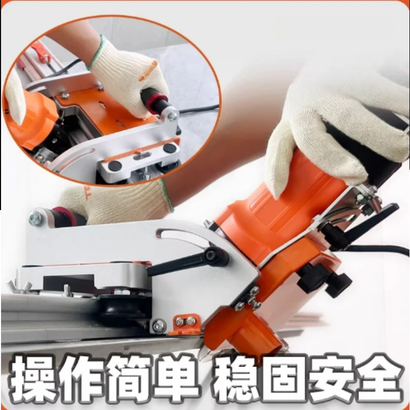 45 Degree Angle Cutting Machine Portable Electric Waterjet Ceramic Porcelain Large Marble 3800mm Chamfer Miter Tile Cutter view 2