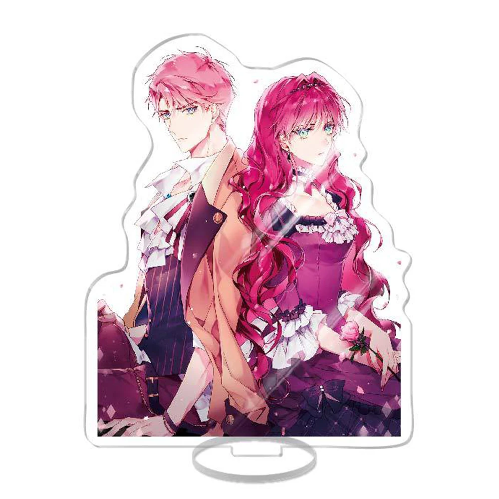 Anime Love Hand Game Men Are Very Dangerous Acrylic Stand Model Figures Callisto Regulus Cosplay Desk Decor Model Fans Gifts