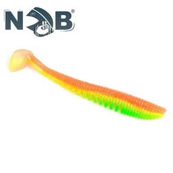 NGB 7.5/10/12.5cm Smell Silicone Bait Soft Fishing Lure T Tail 4-10pcs Wobblers Worm Artificial Bait Fishing Bass Pike