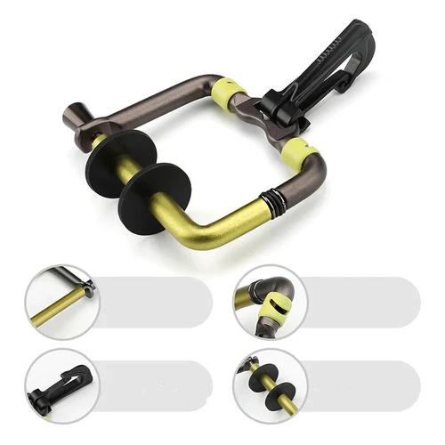 Imagen 2 del producto Soporte de bobina de pescado portátil, carrete Tippet de sedal de pesca insertado en el soporte, se puede almacenar herramienta conveniente