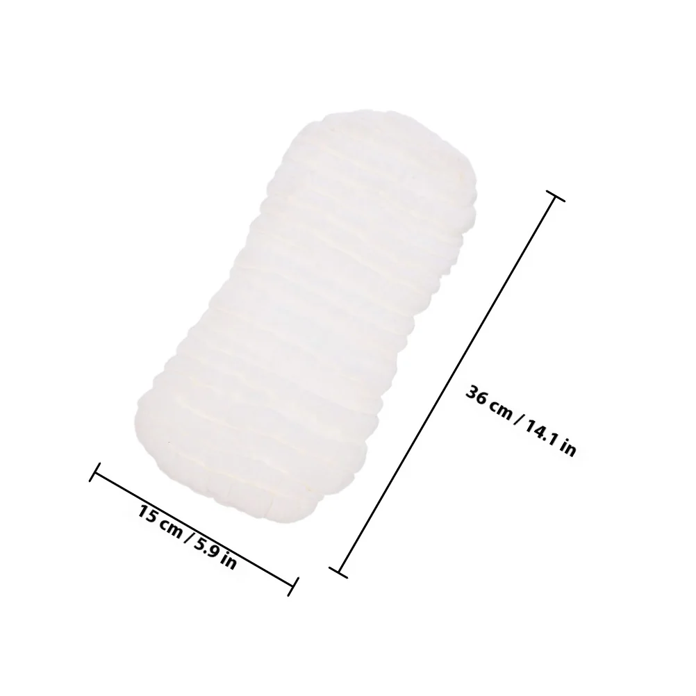 6 個の綿おむつライナー通気性のある再利用可能な洗える新生児用布おむつインサート快適な漏れ防止