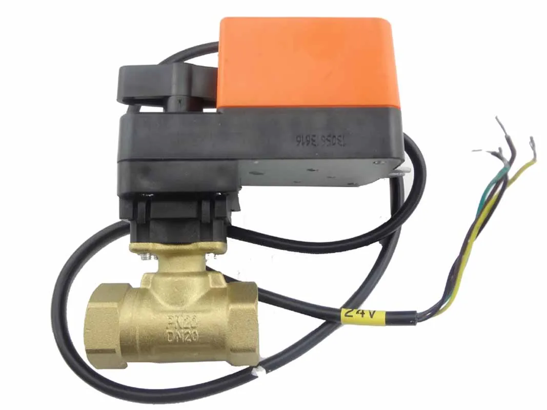 

Motorized Modulating control valve, 2 way, DN20(G3/4") (reduce port) 24V, 0-10V, electric valve