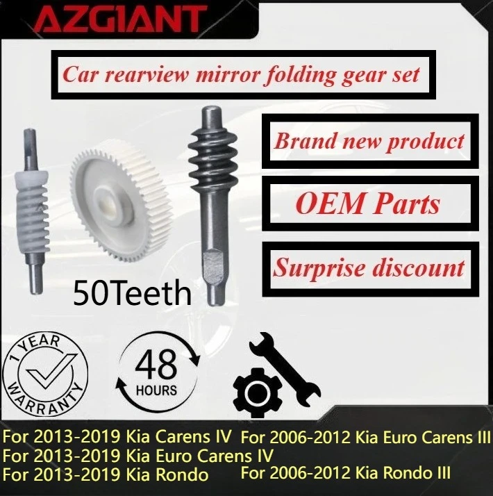 

AZGIANT Car rearview mirror folding gear set for 2016-2022 Renault Megane Mk4/Captur II MK2 2020-2023/Clio Mk5 2019-2022 parts