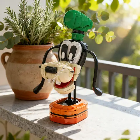 501pcs MOC GOOFY Model Building blocks Construction Assemble DIY creative Christmas gifts idea Education Kids toys Birthday