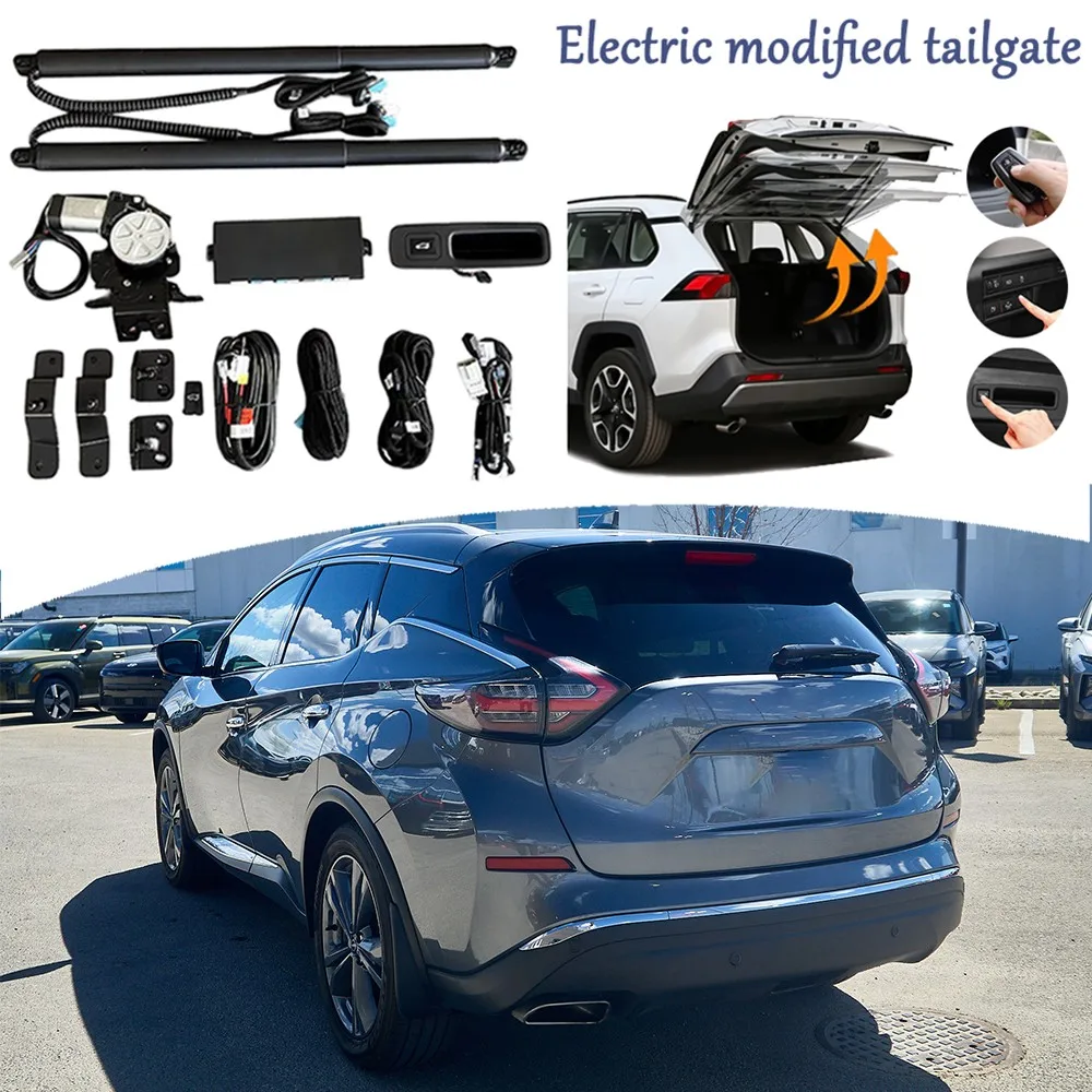 Fit for Nissan Murano 2015-2024 Retrofit Power Tailgate Kit Modified Trunk Electric Liftgate System Lift Support Foot Remote