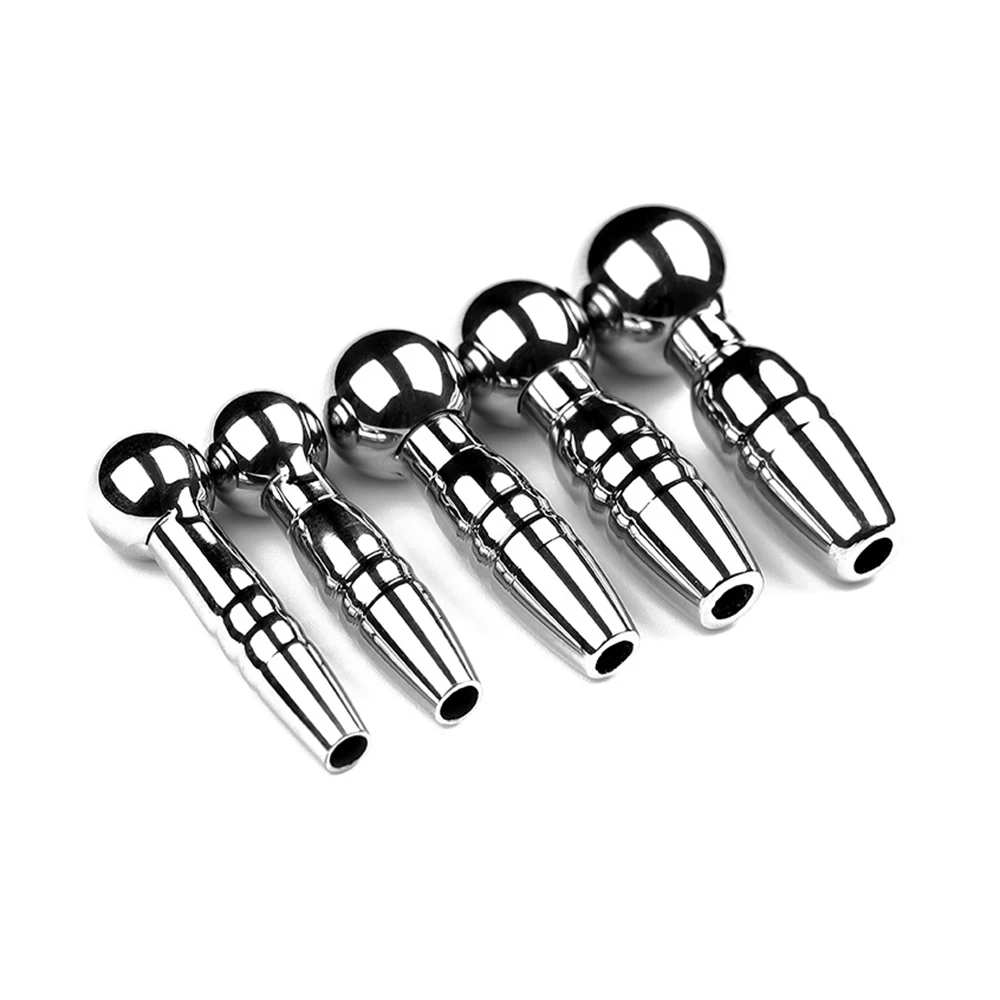 Stainless Steel Metal Penis Plug Catheters Urethral Dilatation Penis Stimulation Horse Eye Stick BDSM Sex Toys Butt Plug