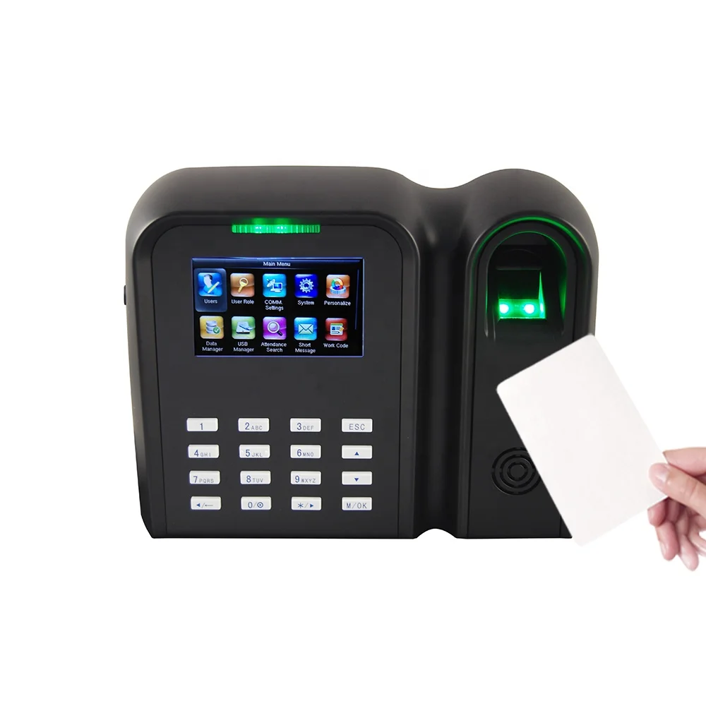 Usb Port Rfid Card Reader Time Attendance System Fingerprint Time Recording