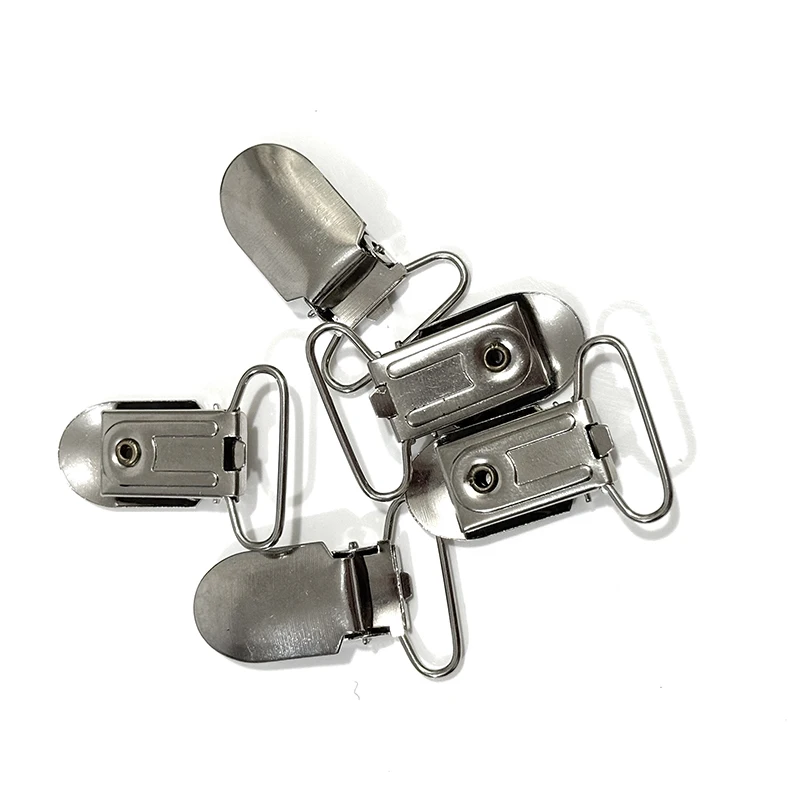 20 stuks Rose Gold Licht Goud Zilver 2,5 cm Lange Snavel met Rubber Duck Beak Buckle Strap Clip Sheet Clip Naaien Koordgesp