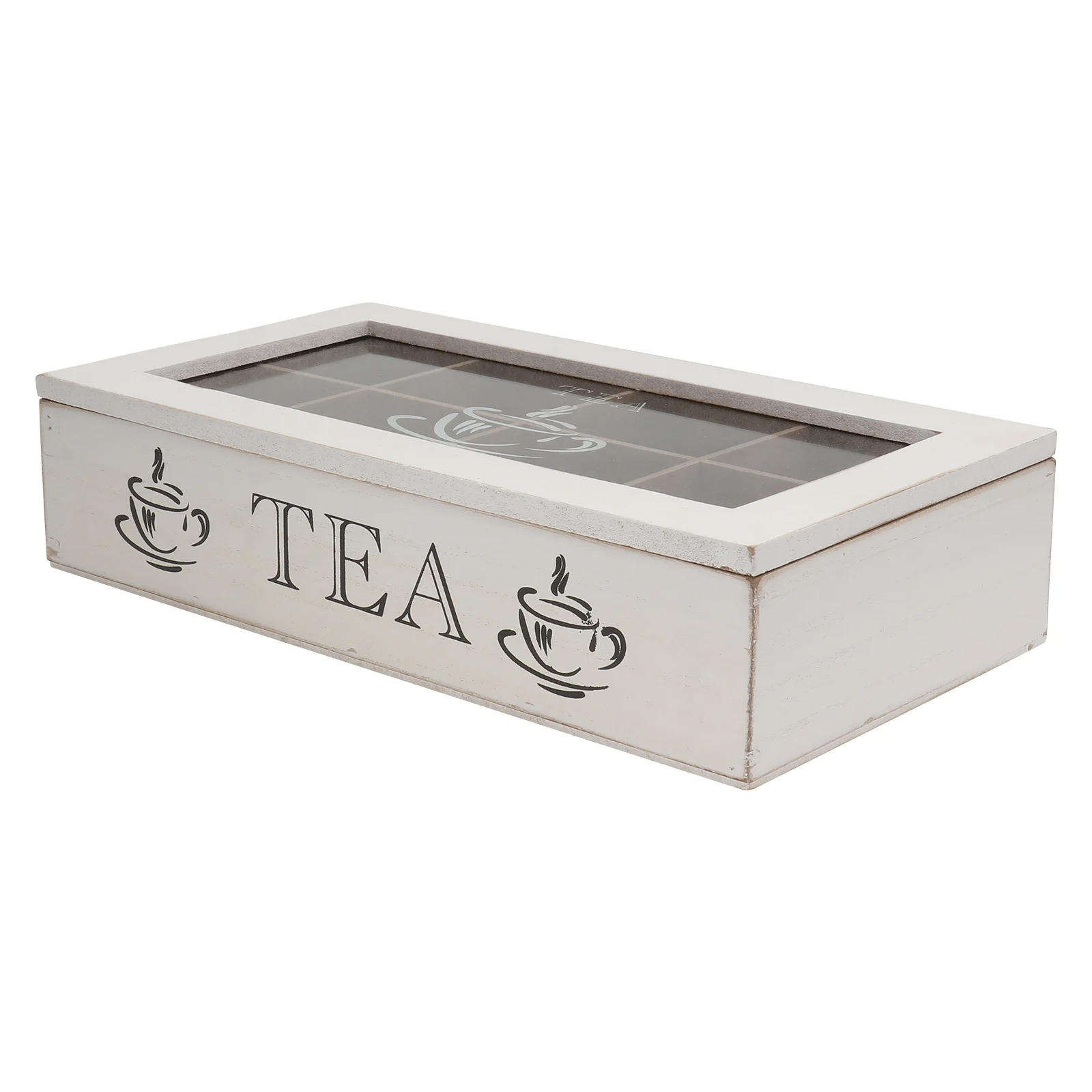 Solid Wood Storage Box Retro Decorative Design Desktop Storage Container Multi-Function Jewelry Holder Home Supply