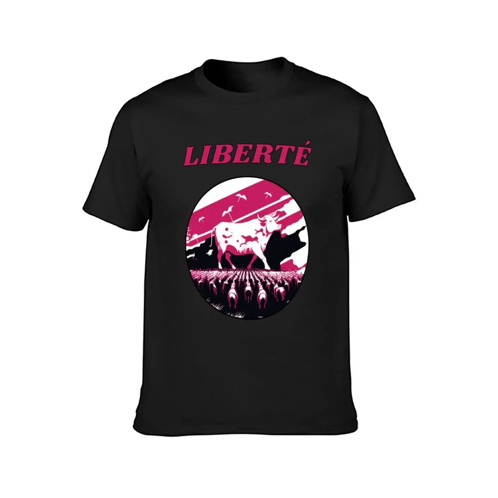 Liberté T-Shirt vintage basketball graphic tees animal prinfor boys mens designer clothes