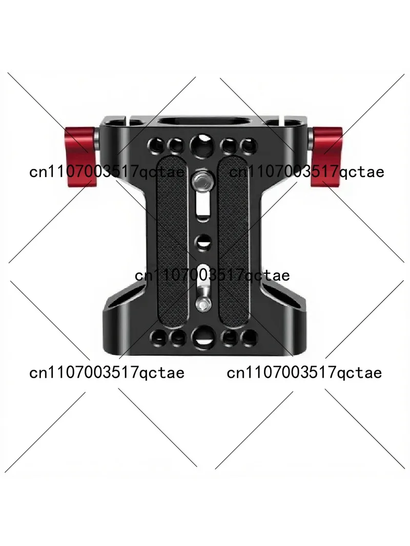 Universal Dual Hole Pole Clamp Pan Mount for DSLR Camera Quick Installation Board Slider Focusing Kit 15mm