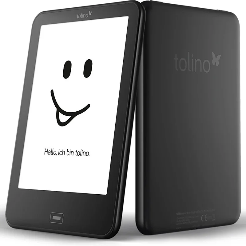 Tolino Vision2/3/4 lector electrónico de libros electrónicos de 6 pulgadas 300PPI resistente al agua precio bajo kindle kobo luz frontal de tinta electrónica э moetiyaylichenantal книга onyx boox