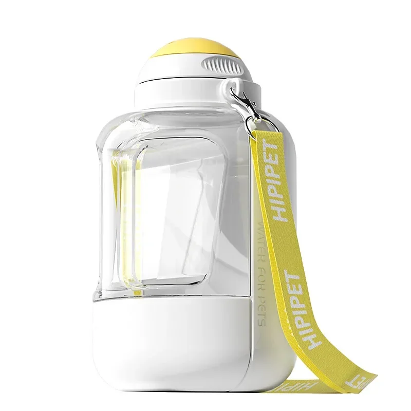 

A Ton Ton Bucket Large Capacity Going Out Kettle Pet Dog Water Cup Accompanying Cup Teddy Dog Walking Cup with Dog Food Supplie