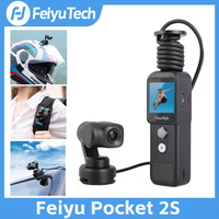 FeiyuTech Feiyu Pocket 2S 3-Axis Gimbal Camera Split Design Magnetic Base 1 / 2.5-Inch Sensor 130 ° Field of View Ultra HD 4K