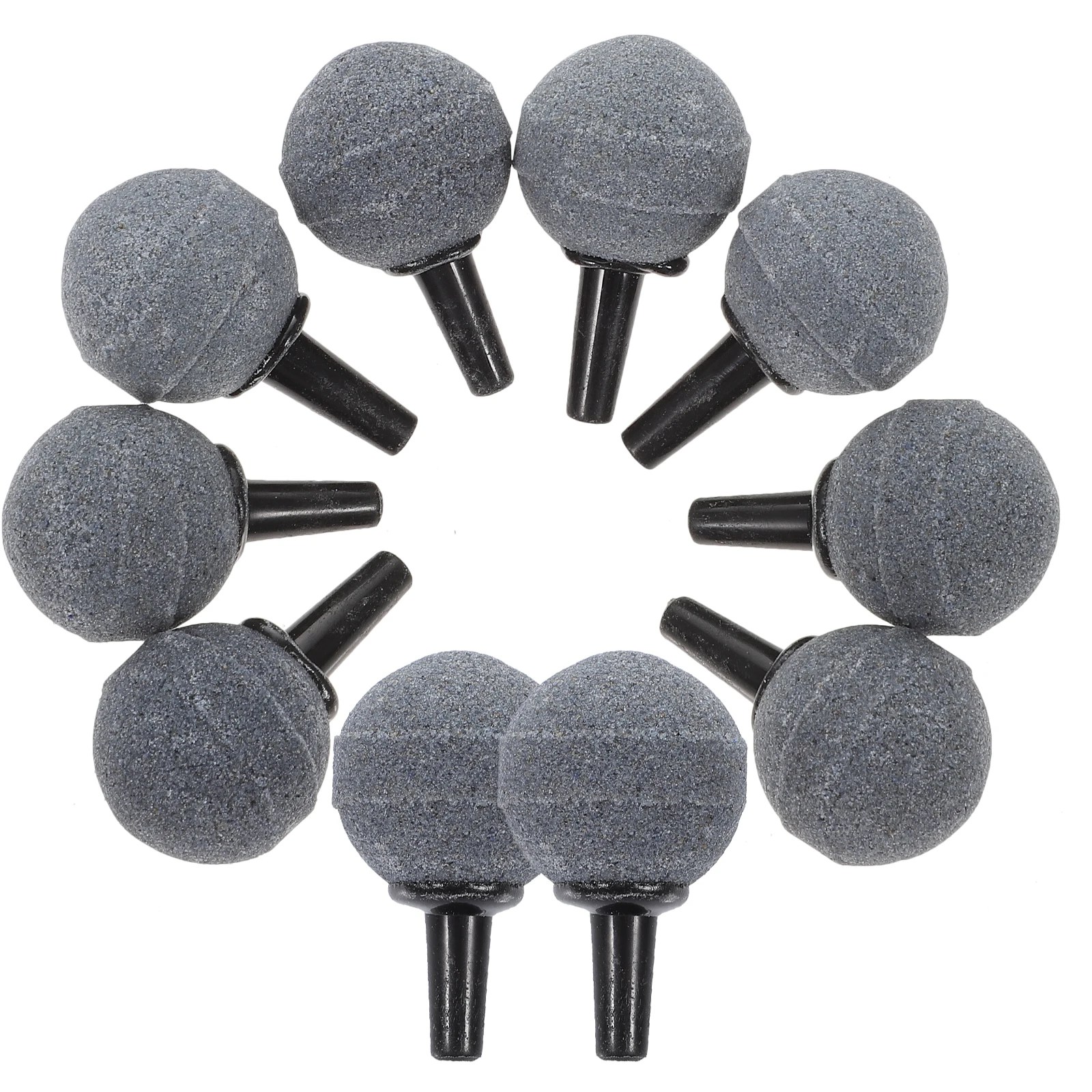 

10Packs Air Stone Diffuser for Aquarium Fish Tank Hydroponics Round Shape Bubble Maker Oxygen Supply Pet Supplies