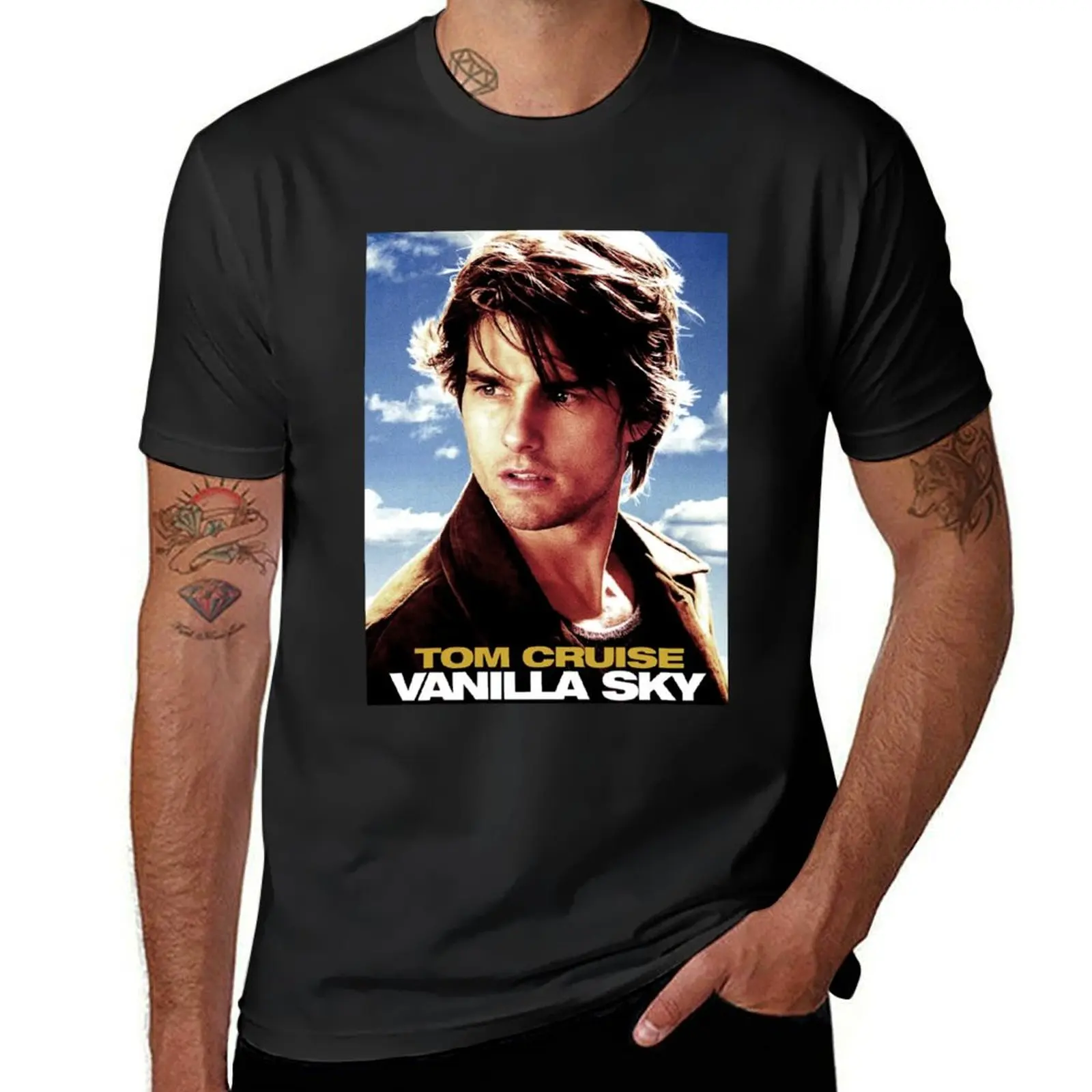 

Vanilla Sky Poster Movie T-Shirt blacks oversized animal prinfor boys oversized t shirt men