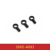 JCZK 3 /4 Blades Metal Main Rotor Holder for Sky Knight Main Shaft Set Feathering Shaft CCPM Metal Swashplate 300C Helicopter