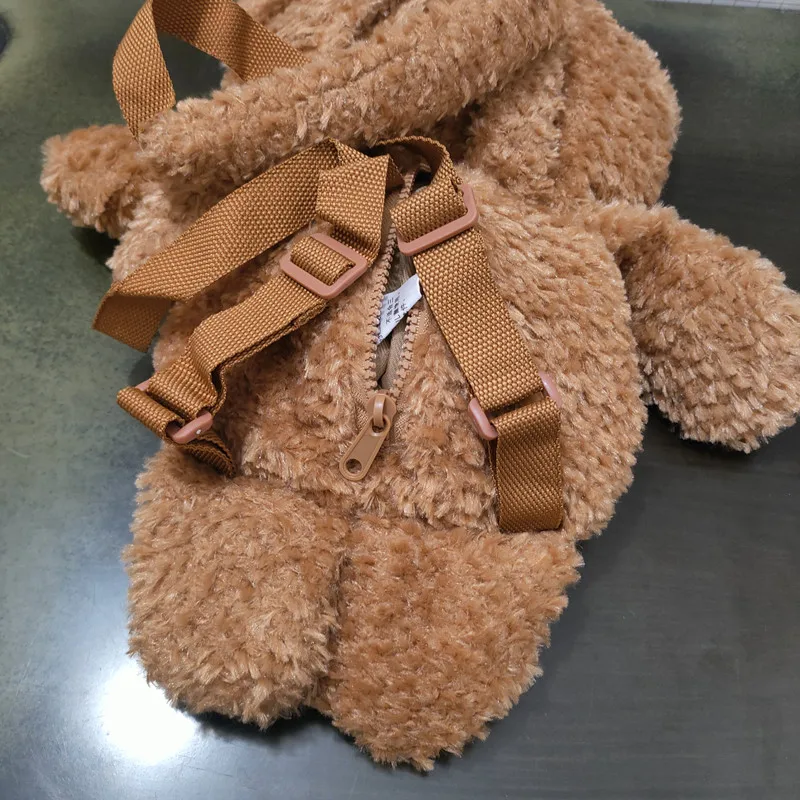 1 Pcs Universal Studios Despicable Me Minions Tim Bobs Urso Brinquedo de Pelúcia Mochila Bolsa