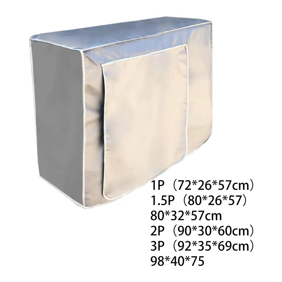Housse Climatiseur Extérieur Étanche Anti-Poussière Protection Solaire - Multi Tailles