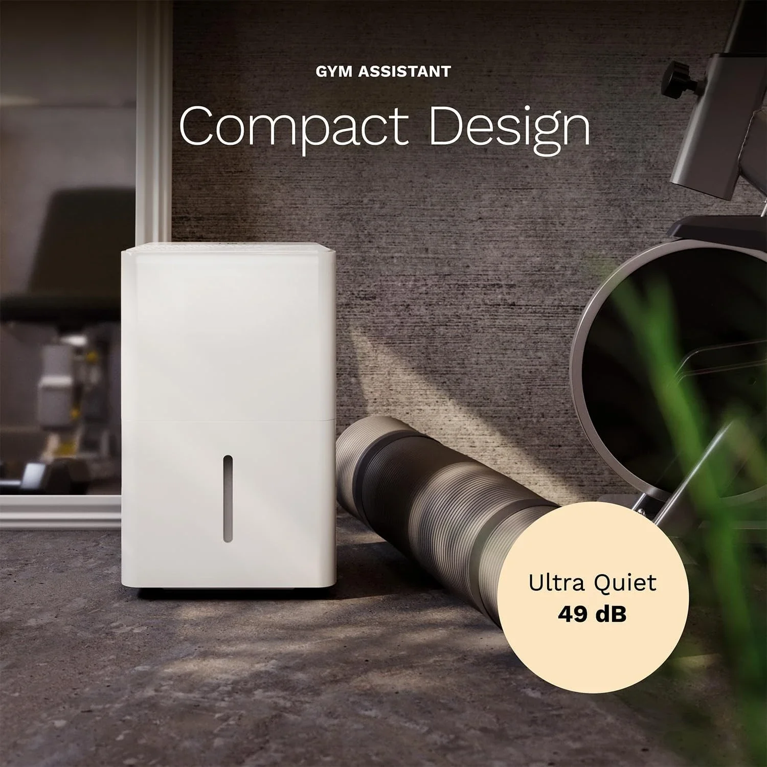 2.400 m2. Ft-ontvochtiger – Badkamer en grote kamers – Krachtige vochtigheidsregeling, stil en draagbaar met automatische uitschakeling