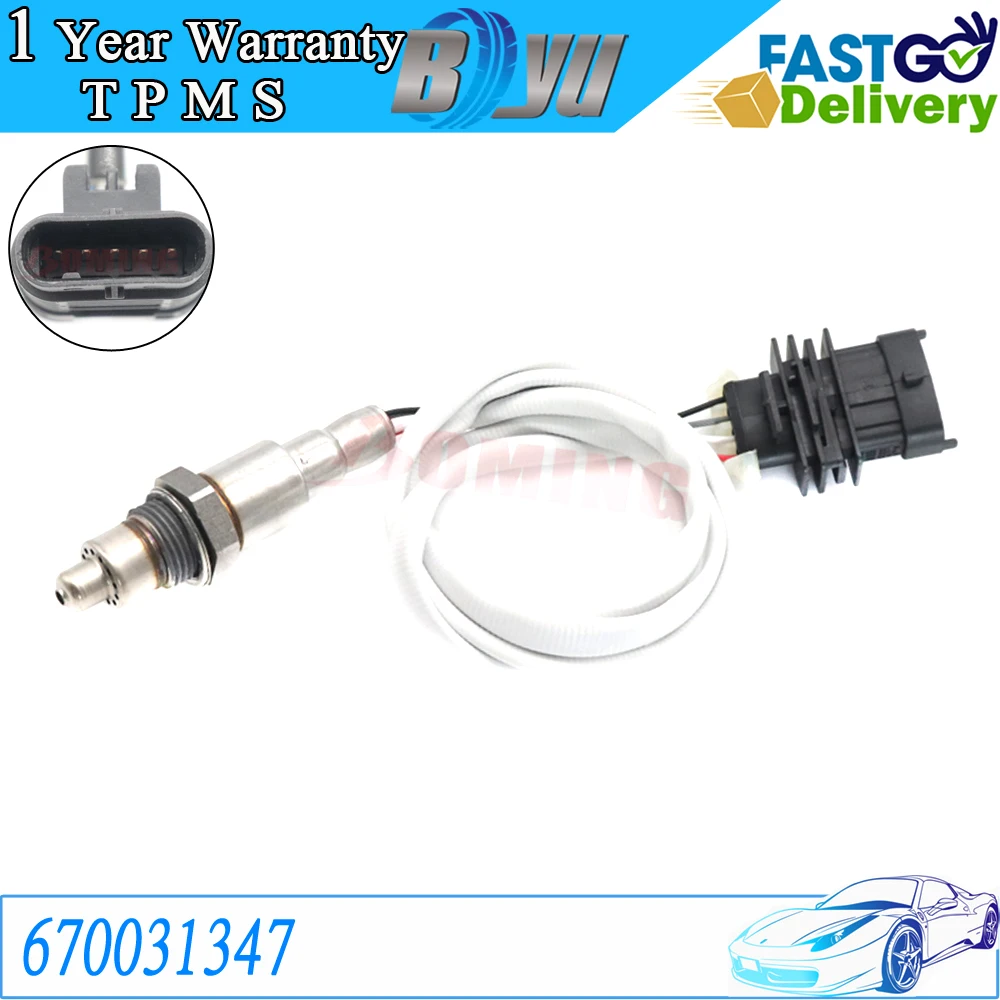 

NEW Rear 670031347 Air Fuel Ratio Lambda O2 Oxygen Sensor for Maserati Quattroporte Levante Ghibli 3.0 V6 4WD S Q4 Sedan 4-Door
