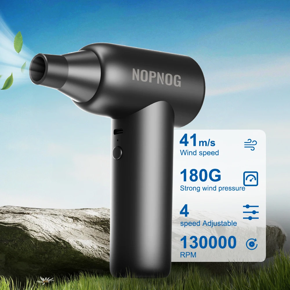 

​Turbo Blower Fan Portable Cleaning Tools ​Car Accessories Blowing Electric Air Duster 4 Gears Car Snow Removal Cordless