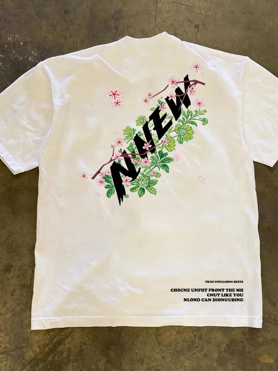 Camiseta de Manga Corta de Alg - Streetwear Brand Flower reseña y precio