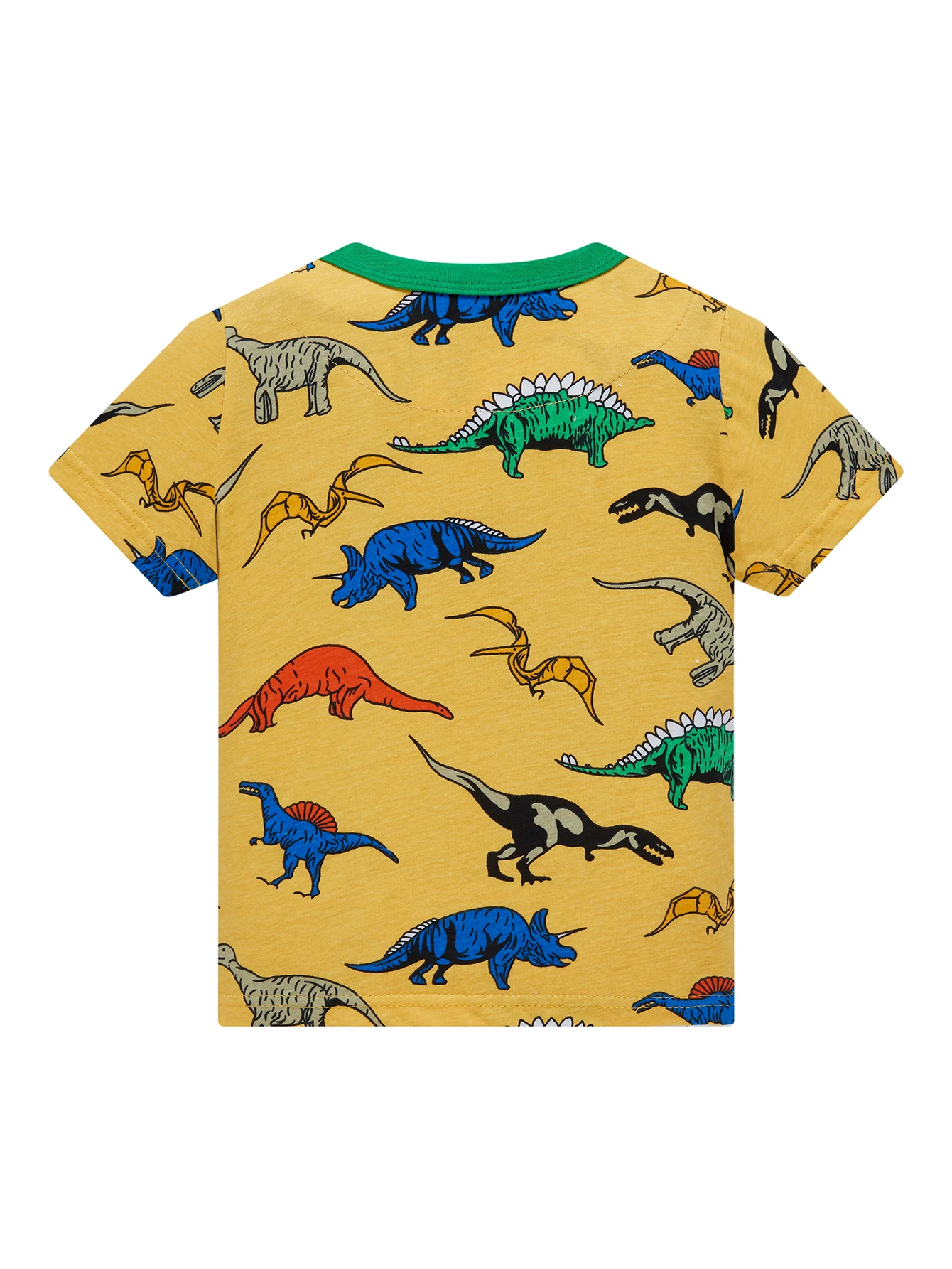 Sommer-Dinosaurier-Pyjama-Set für Jungen, kurzärmelige Shorts, 100 % Baumwolle, weich, atmungsaktiv, Kinder-Nachtwäsche, Alter 1–8 Jahre, 2 Stück – Detail 5