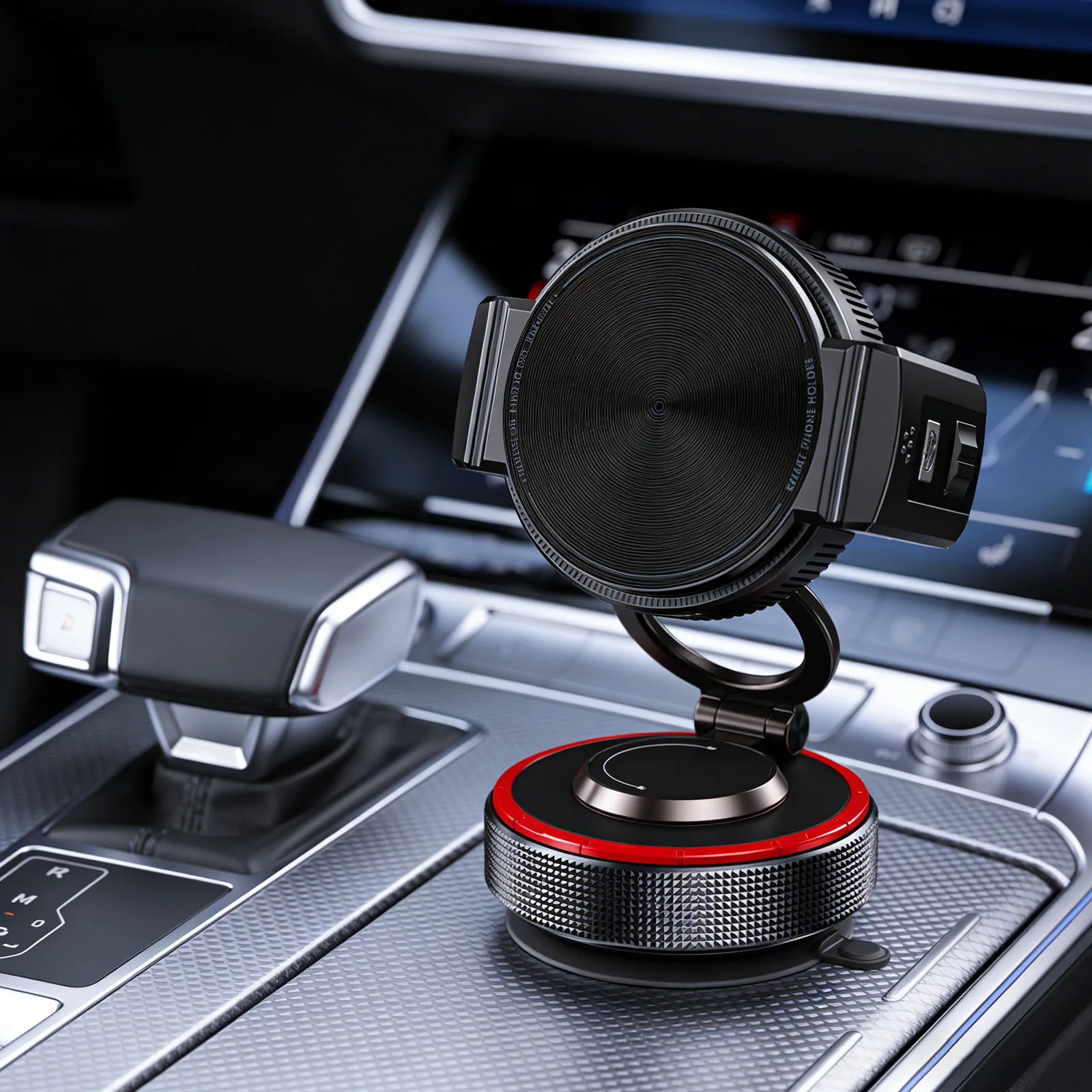 

Magnetic Car Phone Mount Anti-Slip Adjustable Car Navigation Holder Foldable Magnetic Phones Stand for iPhone & All Phones