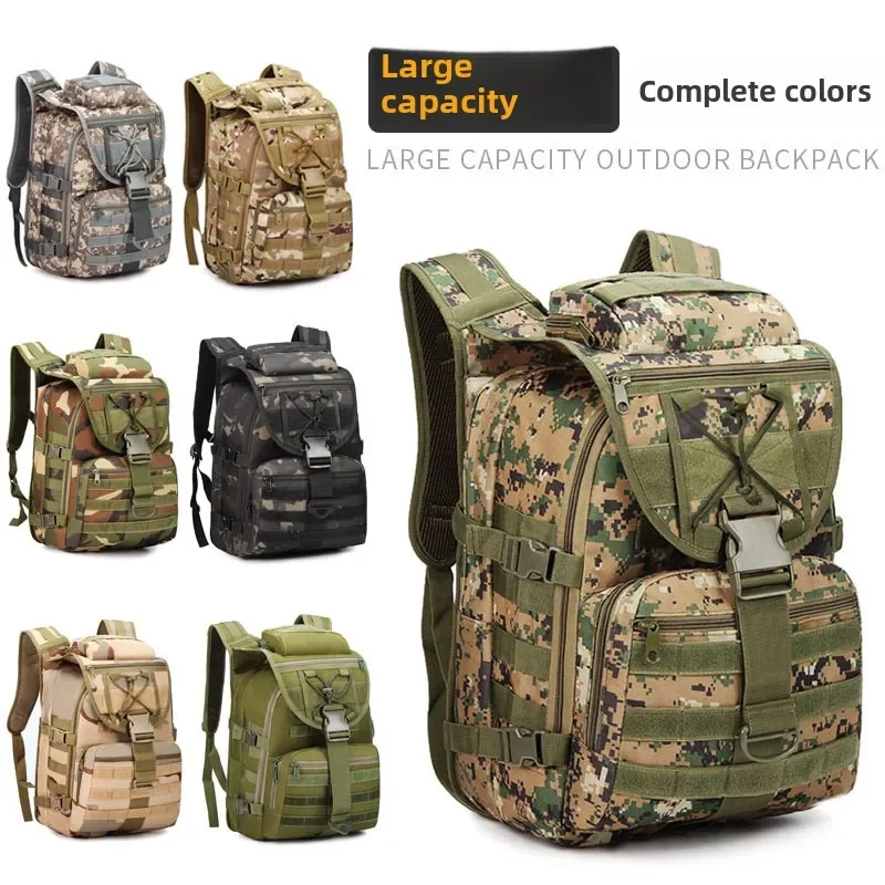 

Tactical Backpack Military Fan Bag, Travel Backpack X7 Swordfish Tactical Bag, Mountaineering Camouflage Bag 40 Liters