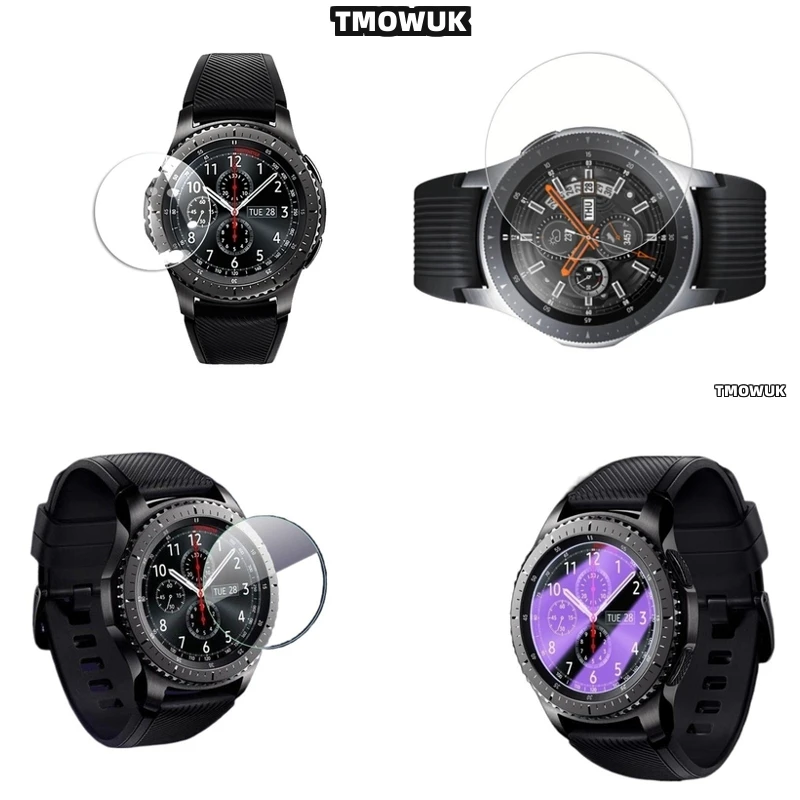 

For Samsung Gear Sport Gear 2 3 4 zero HD Screen Guard Tempered Glass Anti - Scratch 9H Hardness Smart Watch Film