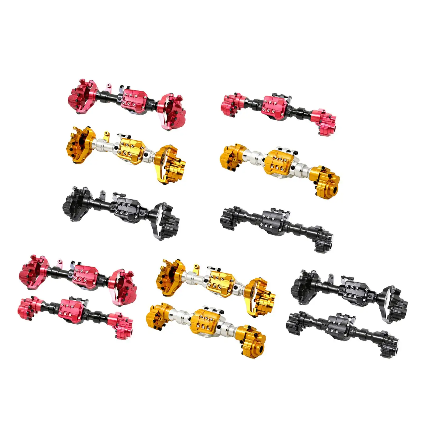 

Portal Axles Housing Sturdy Easy to Install Upgrade Replace RC Metal Axle RC Accessory for 1/10 RC Crawler DIY Accs DIY Modified