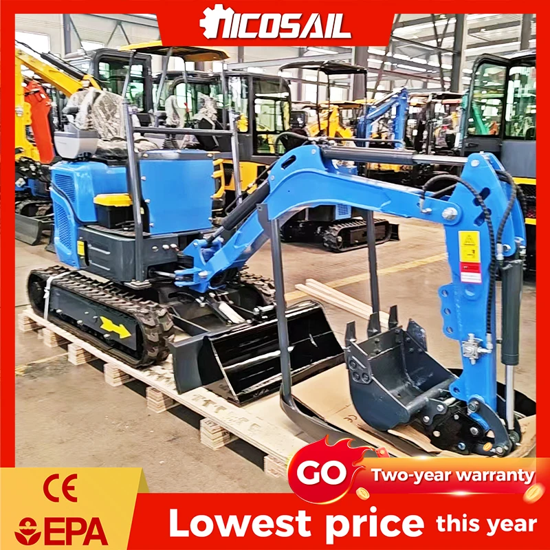 

Custom EPA Euro 5 1.8 Ton Mini Excavator | CE Certified 1800kg Small Crawler Excavator Factory Direct