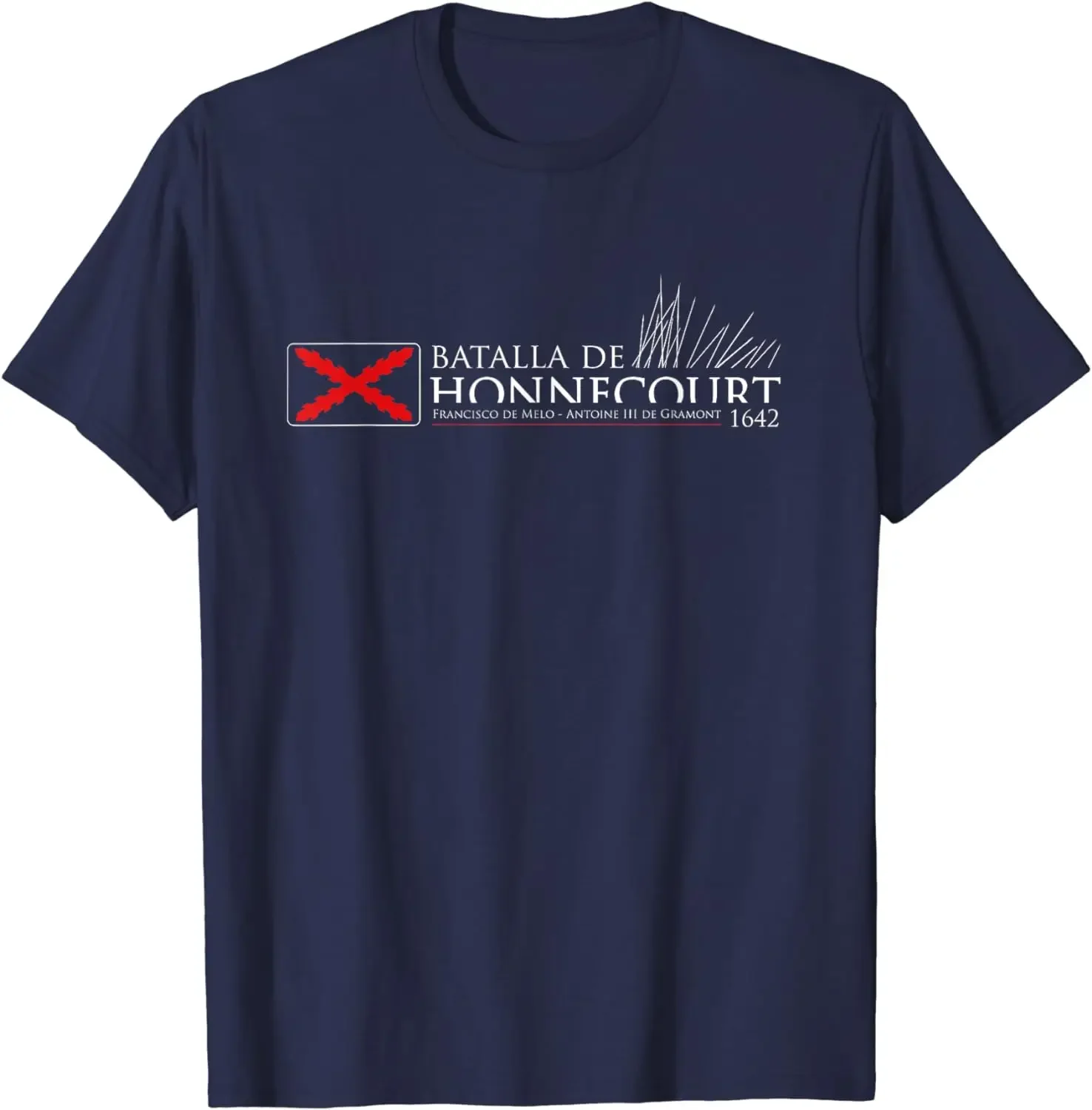 Batallas de los Tercios: Honnecourt 1642 Men T-Shirt Short Sleeve Casual 100% Cotton Shirt