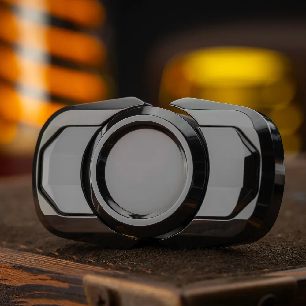 CY EDC XUANJIA Mini Open Nail Gyro Fidget Spinner Three Leaf Three-Bladed Spinner Anxiety Relief Gadgets Fidget Toys For Adults