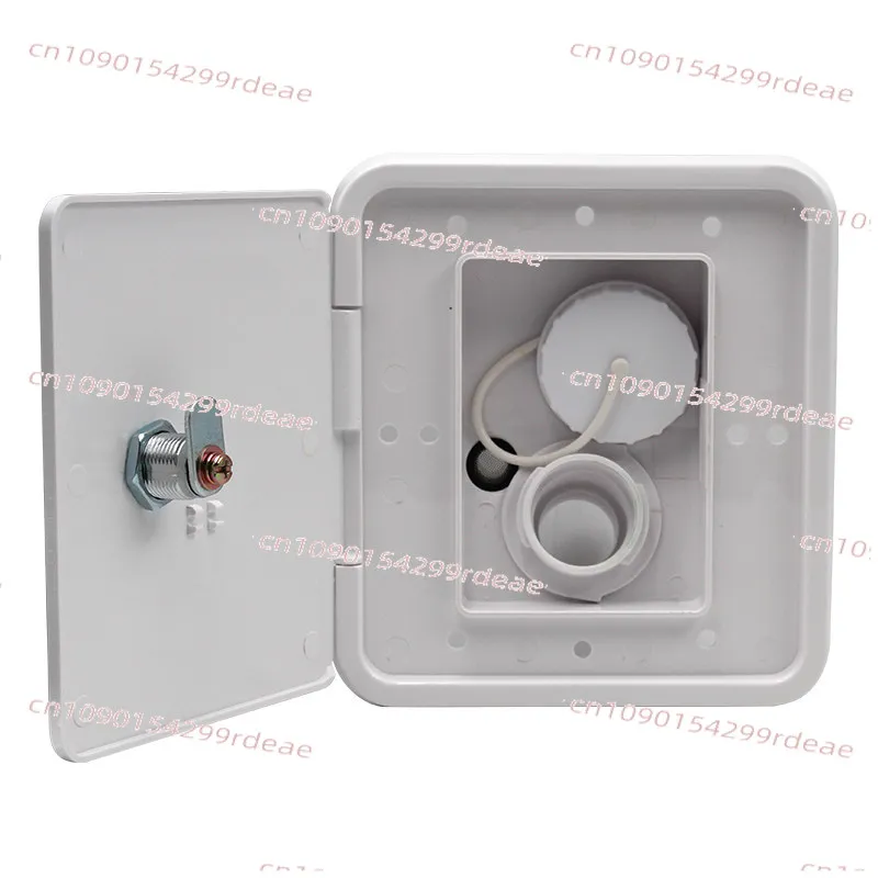 Square Water Inlet with Pressure Injection Port Gravity  Filling Hatch Cover Tank