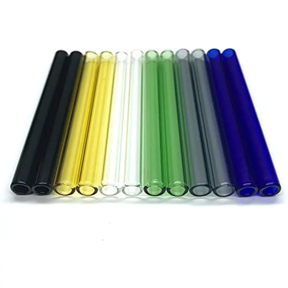 10PCS Glass Tubes 4 Inch OD 10MM Thickness 1.5MM Colorful Industrial Borosilicate Glass Tubing (10mm-4IN-Multiple Colors)