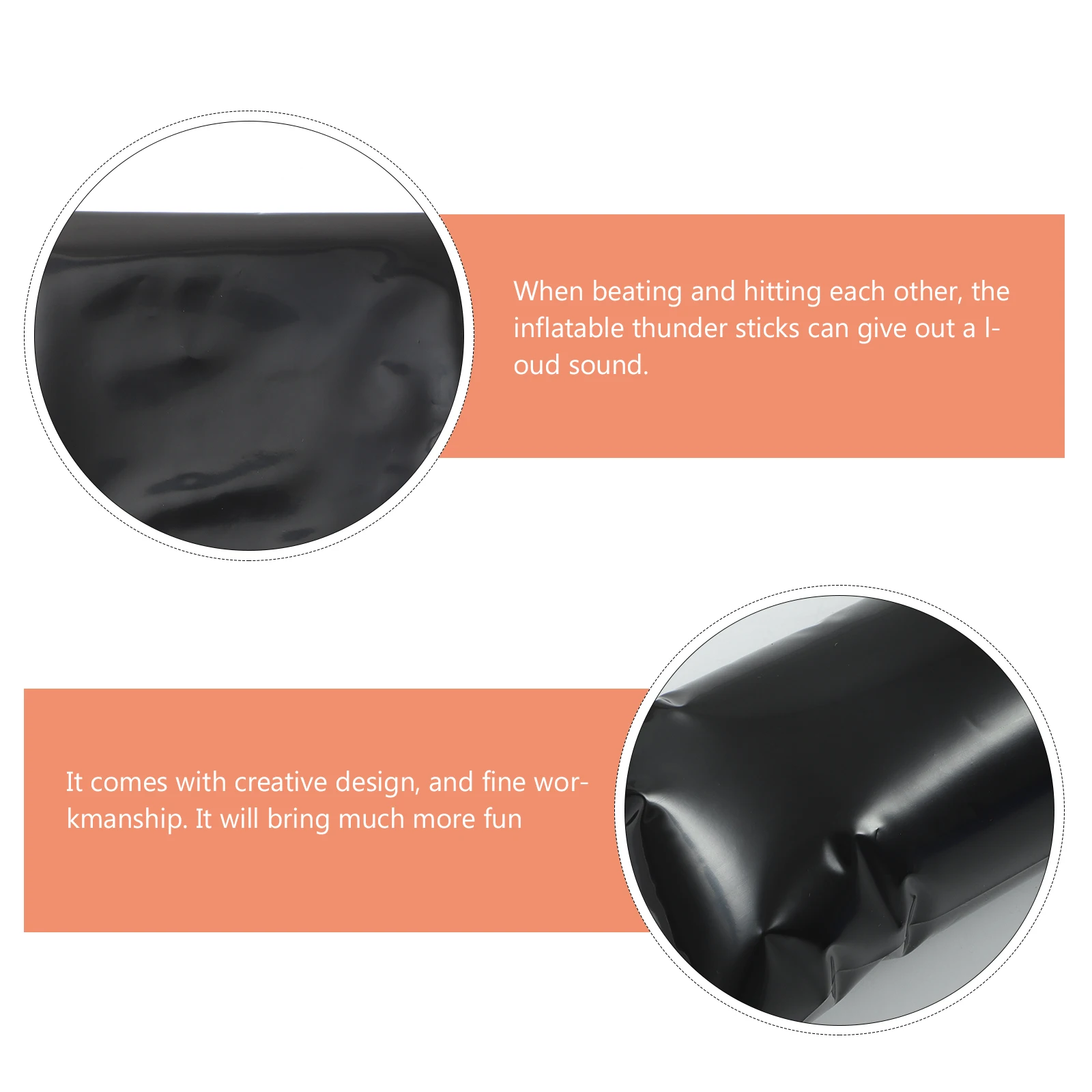 

30Pcs Cheer Sticks Inflatable Noisemakers Party Favors Sports Festivals Concerts Loud Boom Stick Noise Makers Boom Stick