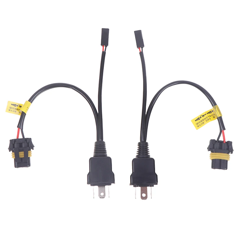 Double H4 Relay Wire Harness for Advanced Bi LED & Xenon Projector Lenses in Car Light Accessories