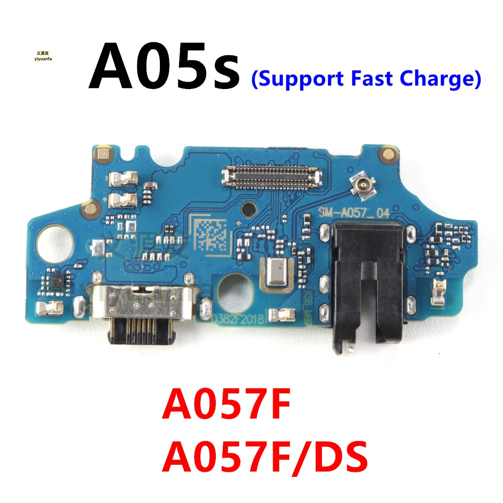 USB Charger Port Dock Board For Samsung Galaxy A05 A05S A15 A25 A35 A55 Phone Charging Connector Plate Jack Flex Cable With IC