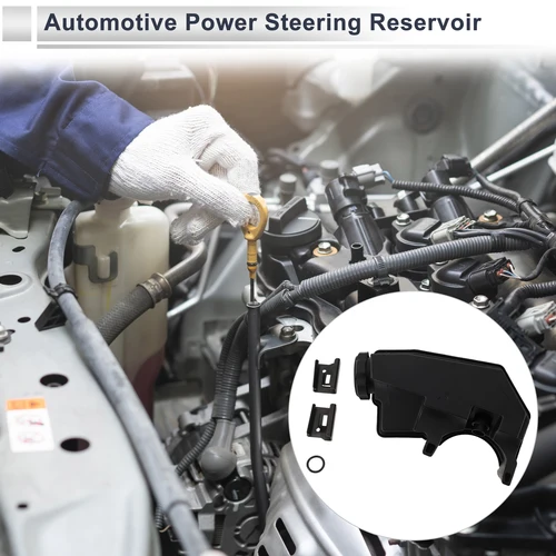 Imagen 2 del producto Depósito de dirección asistida UXCELL para Jeep Cherokee 1991 1992 1993 1994 1995 1996 1997 1998 2001 No. 5066224 AA 1 pieza negra