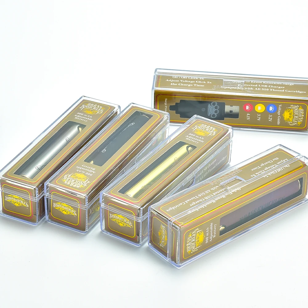 ウィッグバッテリー調整可能な電圧バッテリー,650mAh/900mah,10個bk,510ワイヤーカートリッジに適合