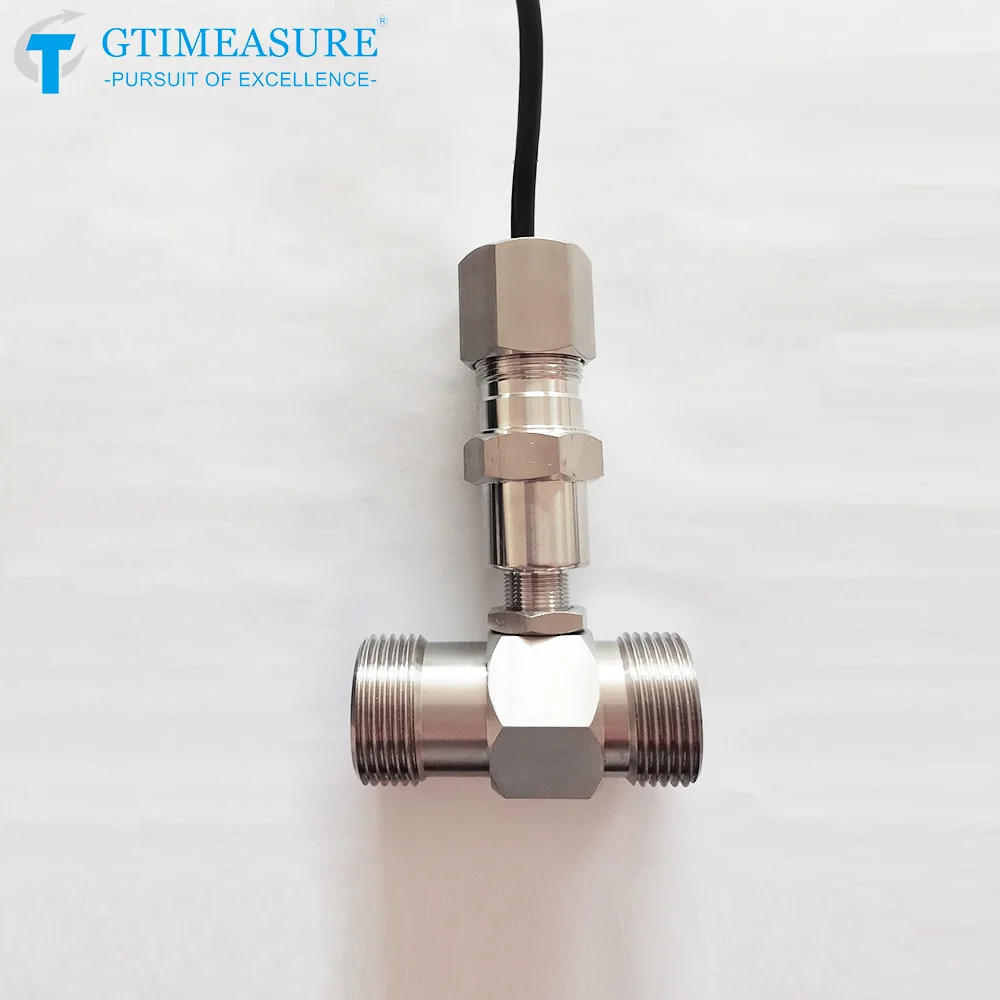 Water Turbine Flow Sensor Pulse 4-20mA PLC Fuel Oil Methanol Alcohol Pure Water Hydraulic Oil Thread Flow Meter