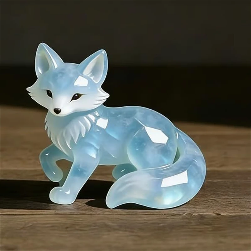 

Moonstone Fox Ornament Valentines Day 2026 Romantic Table Centerpiece Home Decor Gift For Her For Couples Anniversary Birthday