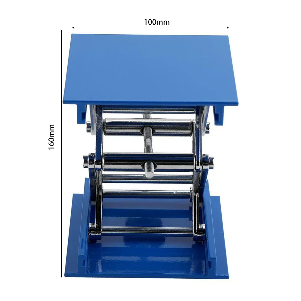 Aluminum Router Lift Table Woodworking Engraving Lab Lifting Stand Rack lift platform Woodworking 5-160mm Adjustable Height