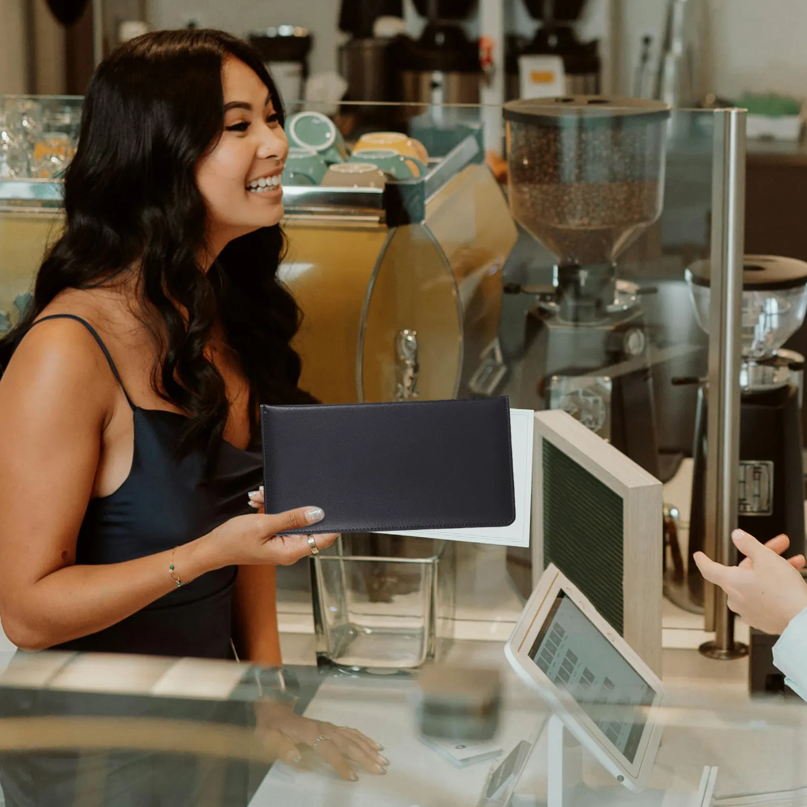 

Элегантный органайзер для меню Bill Elegant Pu, для ресторанов, баров, кафе, винных карт, отелей, набор обложек для меню.