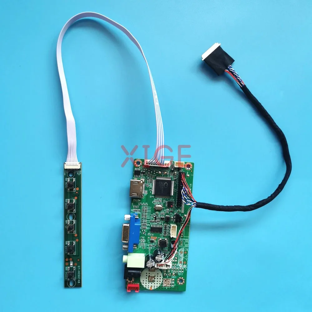 

Комплект «сделай сам» для LP101WH1-TLA1 LP101WH2-TLA2 1366x768 10,1 "HDMI-совместимый экран ноутбука 40-контактный LVDS VGA 58C плата драйвера контроллера