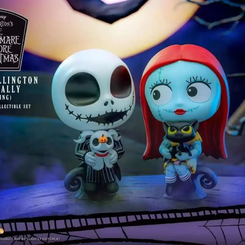 Hottoys Halloween Spavent Figurine Cieca Scatola Vigilia di Natale Giocattolo alla moda Regalo da collezione Action Figure Animazione Derivati