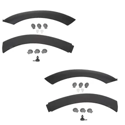 Wheel Mudguard Arch Cover Scratch Resistant Sporty Front Hood Wheel Arch Trim Fit for BMW Mini Cooper 2002-2008